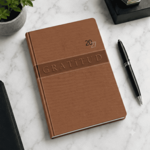 Agenda Gratitud 2027 Encuadernada - Cafe