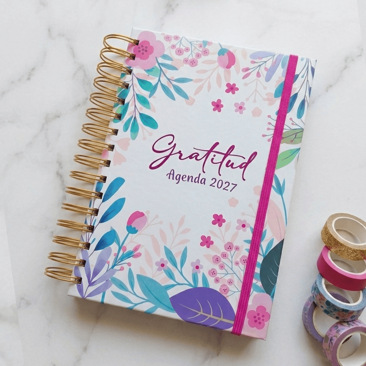 Agenda Gratitud 2027 Anillada - Mujer