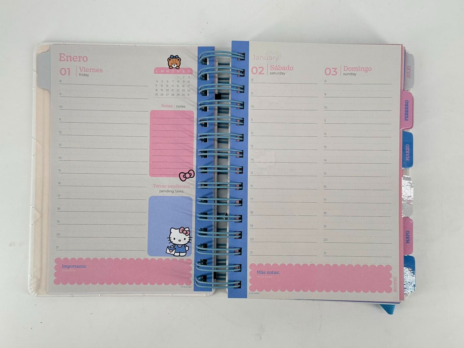 Agenda Hello Kitty 2027 - Mooving - Imagen 5