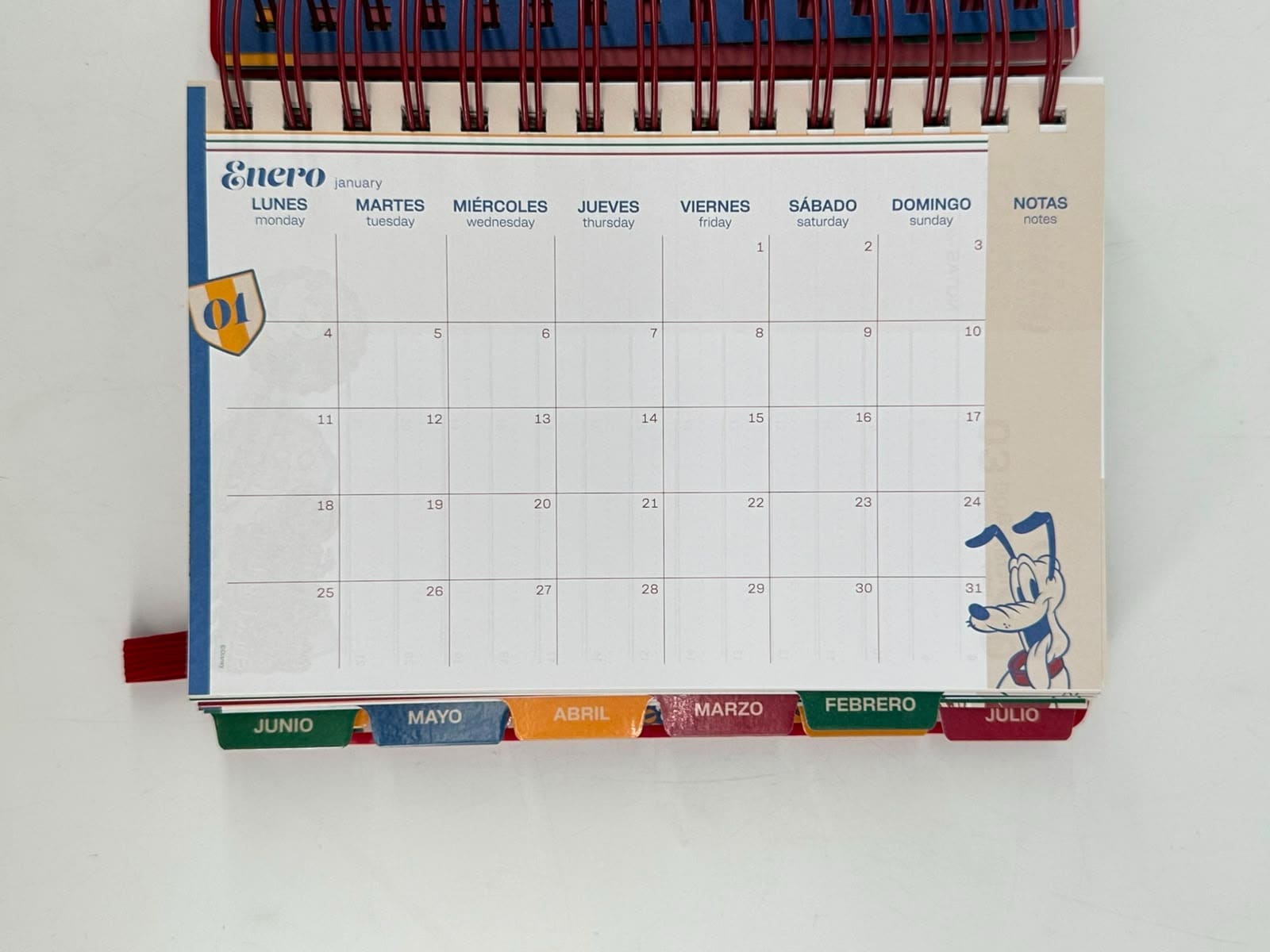 Agenda Mickey Mouse 2027 - Mooving - Imagen 3
