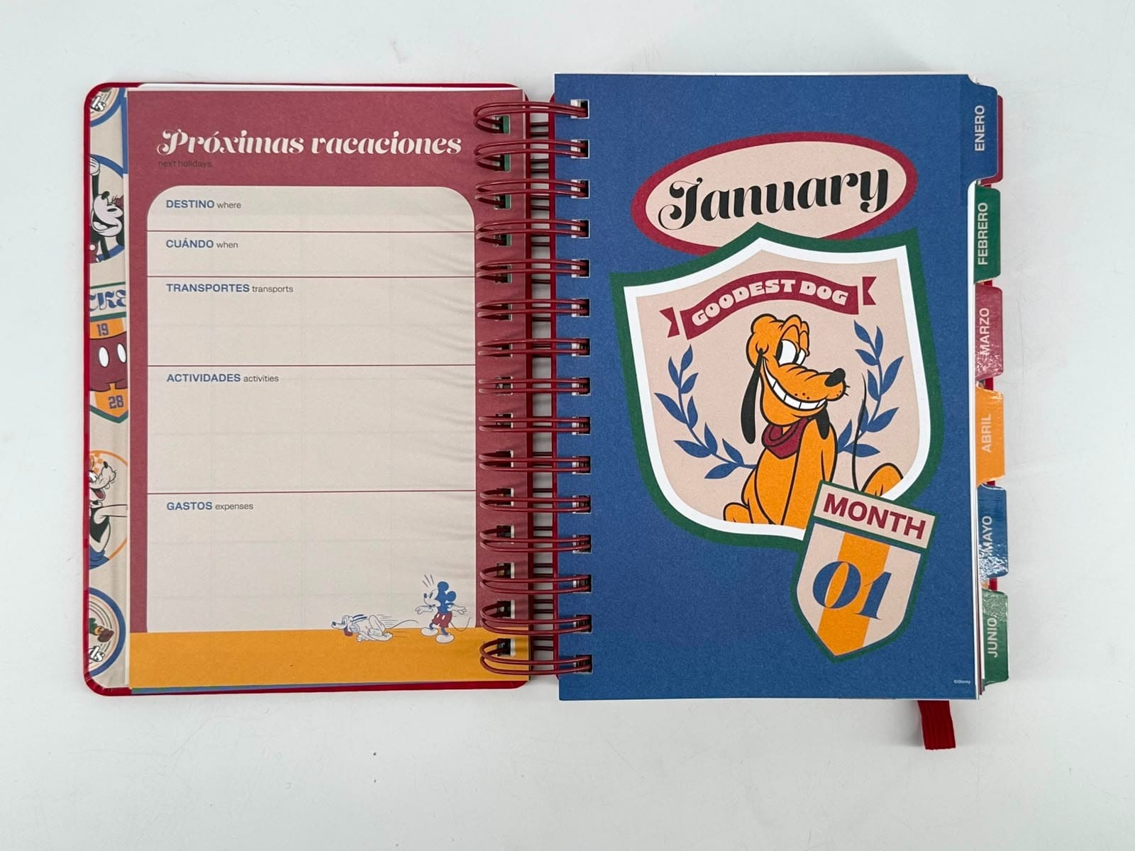 Agenda Mickey Mouse 2027 - Mooving - Imagen 4