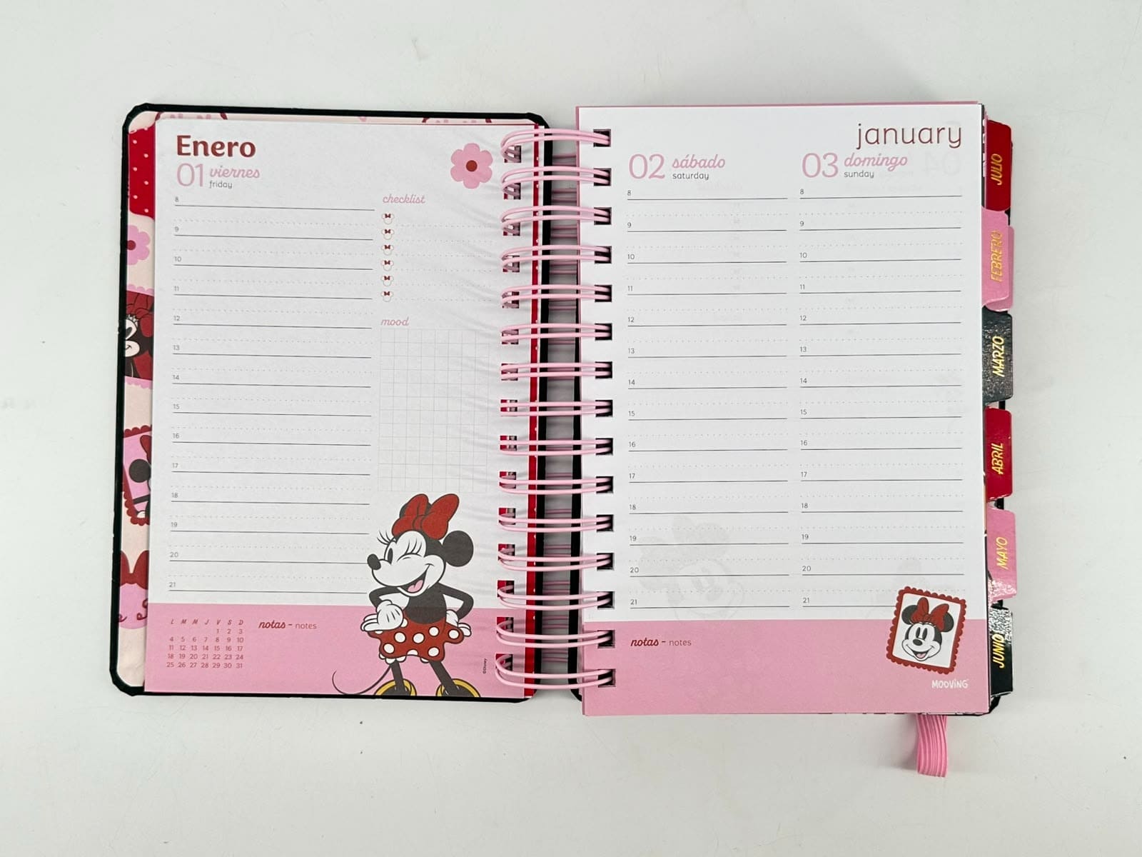 Agenda Minnie Mouse 2027 - Mooving - Imagen 6